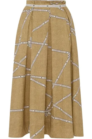 Elisabetta Franchi Dames, Rokken, , Maat: L Katoen