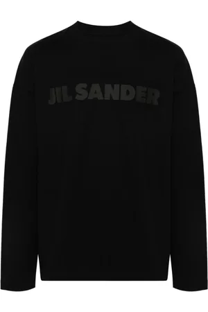 Jil Sander Heren, Tops, Zwart, Maat: L Katoen