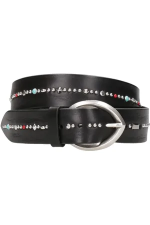 Orciani Dames, Accessoires, Zwart, Maat: 90 CM Leer
