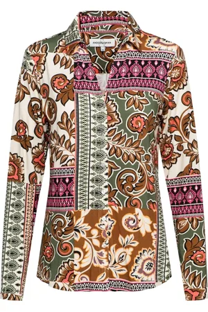 &Co Woman Dames, Blouses & Shirts, Veelkleurig, Maat: S Viscose