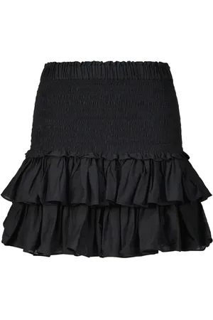 Isabel Marant Dames, Rokken, Zwart, Maat: XS Katoen