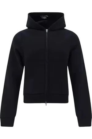 Balenciaga Unisex, Sweatshirts & Hoodies, Zwart, Maat: XS Katoen