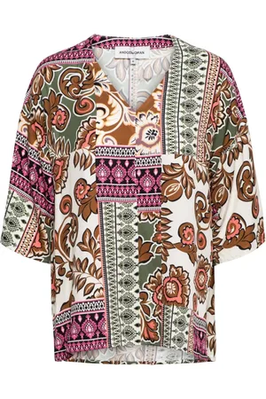 &Co Woman Dames, Tops, Veelkleurig, Maat: L Viscose