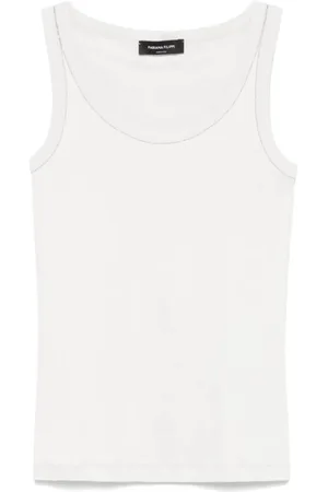 Fabiana Filippi Dames, Tops, Wit, Maat: M Jersey