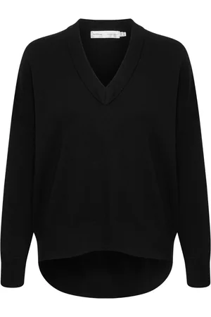 INWEAR Dames, Truien, Zwart, Maat: XL Katoen