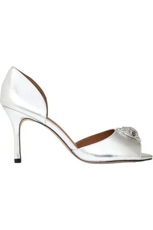 Kurt Geiger Dames, Schoenen, Wit, Maat: 38 EU Leer