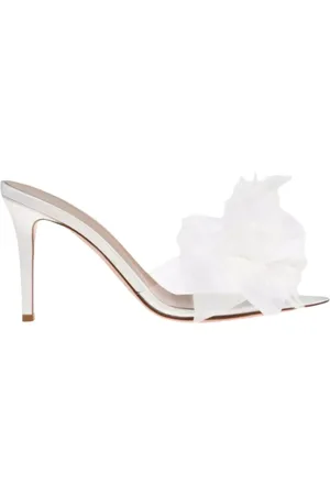 Gianvito Rossi Dames, Schoenen, Wit, Maat: 37 EU Leer