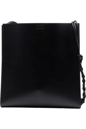 Jil Sander Heren, Tassen, Zwart, Maat: ONE Size Leer