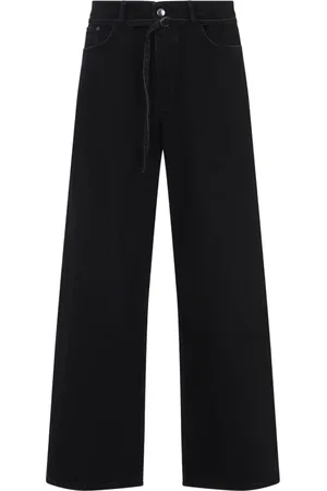 032c Heren, Jeans, Zwart, Maat: W31 Katoen