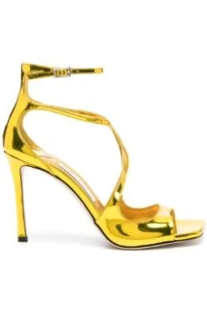 Jimmy Choo Dames, Schoenen, Geel, Maat: 35 EU Leer
