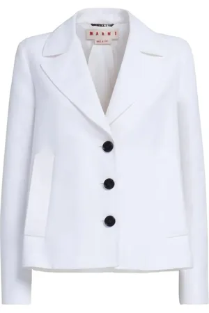 Marni Dames, Jassen, Wit, Maat: XS Katoen