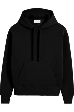 Ami Heren, Sweatshirts & Hoodies, Zwart, Maat: L