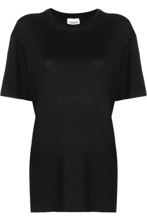 Isabel Marant Dames, Tops, Zwart, Maat: L Katoen