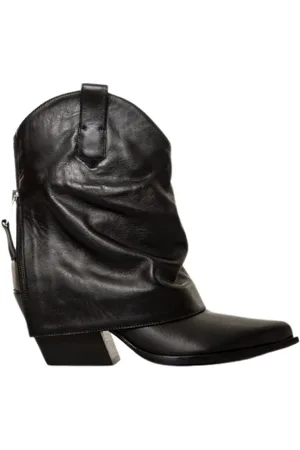 Elena Iachi Dames, Schoenen, Zwart, Maat: 36 EU Leer