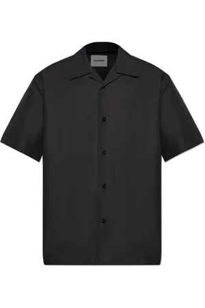 Jil Sander Heren, Overhemden, Zwart, Maat: 2XL Katoen
