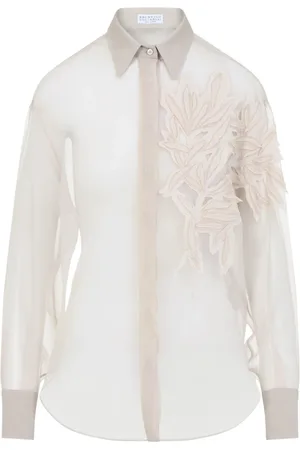 Brunello Cucinelli Dames, Blouses & Shirts, , Maat: S Zijde