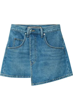 Alexander Wang Dames, Rokken, Blauw, Maat: W26 Denim