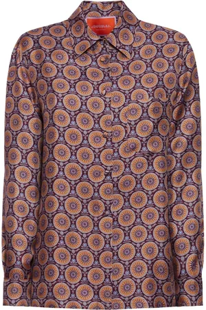 La DoubleJ Dames, Blouses & Shirts, Veelkleurig, Maat: L Zijde