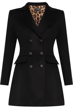 Dolce & Gabbana Dames, Jassen, Zwart, Maat: XS Wol