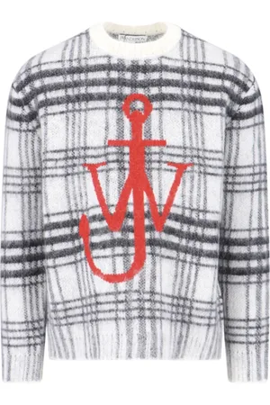 J.W.Anderson Heren, Sweatshirts & Hoodies, Grijs, Maat: M Wol