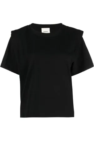 Isabel Marant Dames, Tops, Zwart, Maat: S Katoen