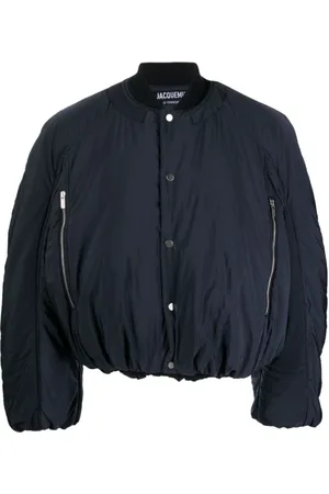 Jacquemus Heren, Jassen, Blauw, Maat: L Polyamide