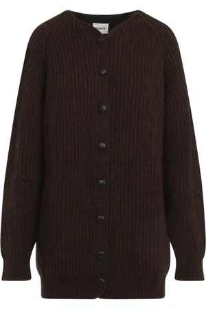 Khaite Dames, Truien, Bruin, Maat: XS Kasjmier