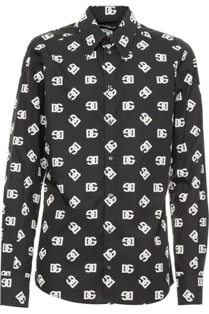 Dolce & Gabbana Heren, Overhemden, Zwart, Maat: 3XL