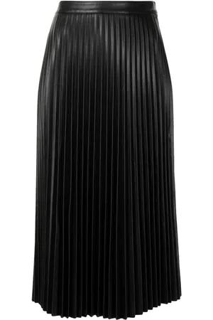 Proenza Schouler Dames, Rokken, Zwart, Maat: XS Leer