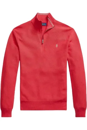 Ralph Lauren Heren, Sweatshirts & Hoodies, Rood, Maat: XS Katoen