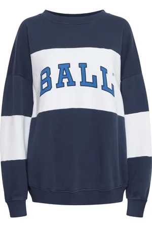 Ball Dames, Sweatshirts & Hoodies, Blauw, Maat: XL Katoen