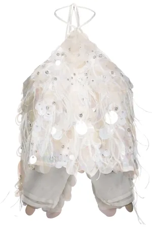 Pinko Dames, Tops, Wit, Maat: S
