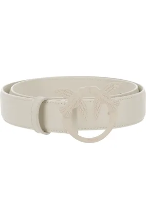 Pinko Dames, Accessoires, Wit, Maat: XS Leer