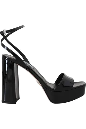Prada Dames, Schoenen, Zwart, Maat: 39 EU Leer