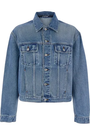 Jacquemus Heren, Jassen, Blauw, Maat: M Denim