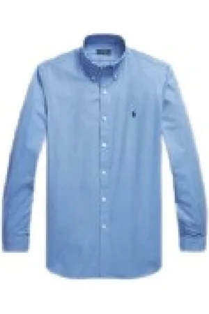 Ralph Lauren Heren, Overhemden, Blauw, Maat: 2XL