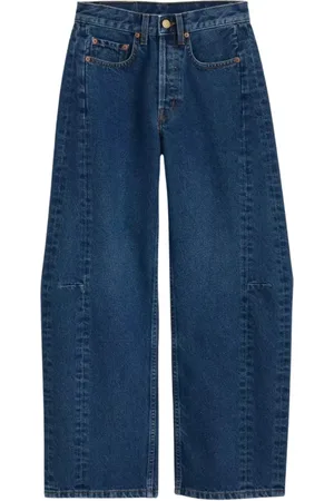 B SIDES Dames, Jeans, Blauw, Maat: W26 Katoen