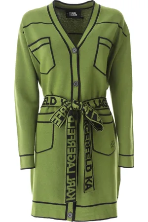 Karl Lagerfeld Dames, Truien, Groen, Maat: M Katoen