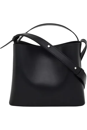Aesther Ekme Dames, Tassen, Zwart, Maat: ONE Size Leer