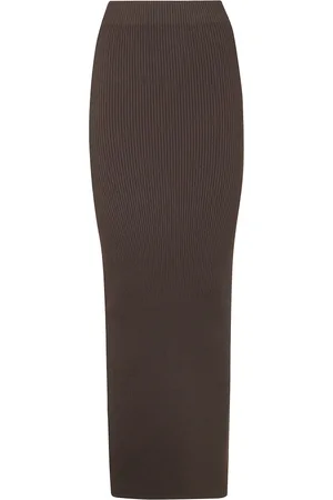 Max Mara Dames, Rokken, Bruin, Maat: S Viscose