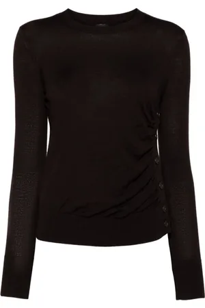 Pinko Dames, Tops, Bruin, Maat: S Wol