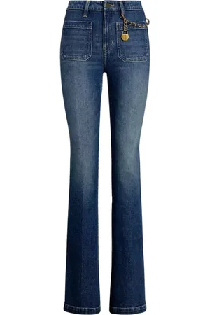 Ralph Lauren Dames, Jeans, Blauw, Maat: L
