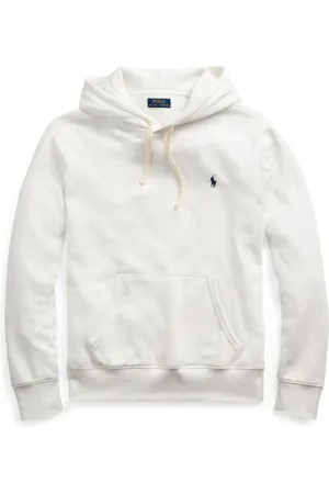 Ralph Lauren Heren, Sweatshirts & Hoodies, Wit, Maat: M Fleece