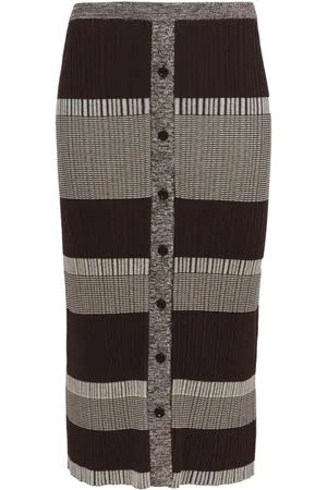 Proenza Schouler Dames, Rokken, Veelkleurig, Maat: M Katoen
