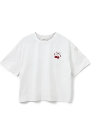 Sofie Schnoor Dames, Tops, Wit, Maat: XS Katoen