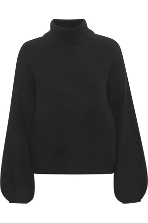 Gestuz Dames, Truien, Zwart, Maat: XS Wol
