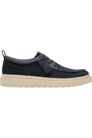 Clarks Heren, Schoenen, Blauw, Maat: 41 EU Suède