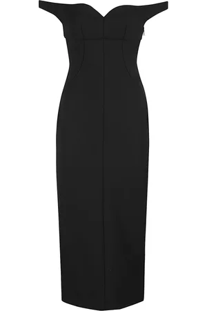 Serafini Dames, Jurken, Zwart, Maat: S Polyamide