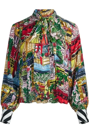 ALICE+OLIVIA Dames, Blouses & Shirts, Veelkleurig, Maat: S