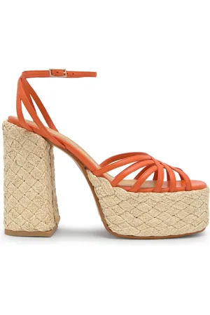 Castaner Dames, Schoenen, Oranje, Maat: 38 EU Leer
